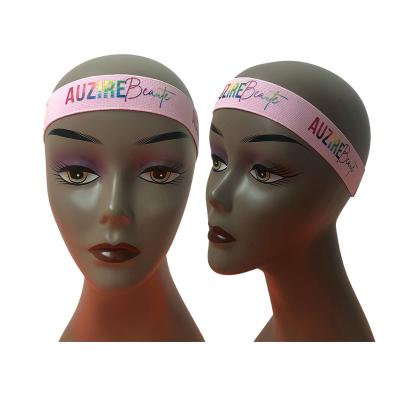 China Hair Accept Killer Elastic Adjustable Band Edge Control Customization Wrap Headband Elastic Wigs For Girls And Kids for sale