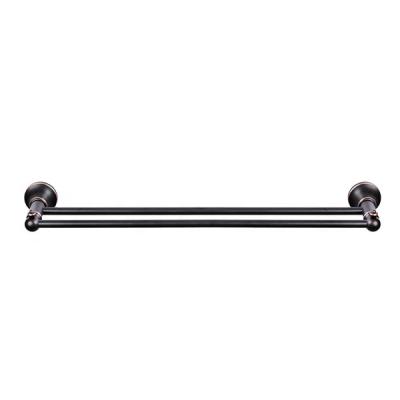 China Wall Mounted Towel Rack Set Bathroom Towel Holder Rack Traditional Bathroom Accessories Double for sale