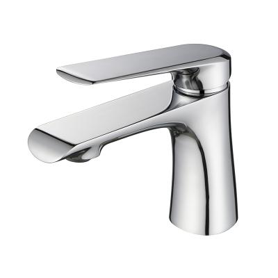 China Contemporary Brass Basin Mixer Tap for sale