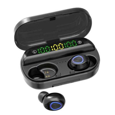 China TWS (True Wireless Stereo) F10 Promote New TWS Earphone Waterproof Portable Wireless Radio Earbuds for sale