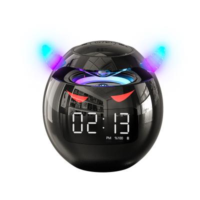 China Mini Speaker Wireless BT Sound Box With LED Display Alarm Clock TF Card MP3 Music Game High Fidelity Speakers for sale