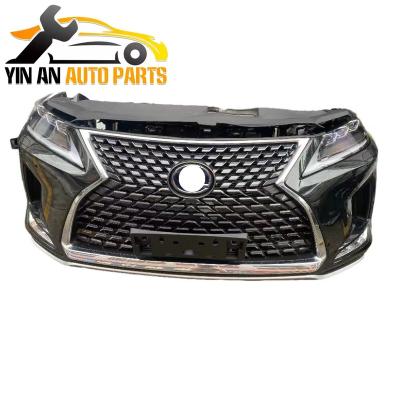 China Sports New Arrival Automotive Body Kit Front Rear Bumper Headlight For RX450 2021 Facelift For Lexus for sale