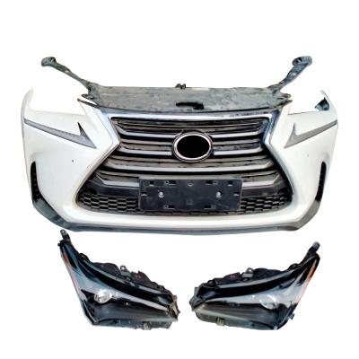 China Sports Used For Lexus NX 200 300 Car Bodykit Parts Headlight Grill Front Bumper for sale