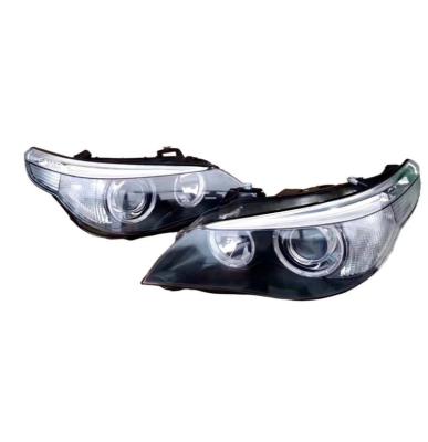 China Plastic Auto Lighting Assembly For BMW 5 Series E60 Headlight 2005-2007 Used Original 63127160193 63127160194 for sale