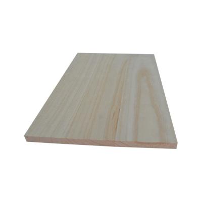 China Hot Popular Eco-friendly High Quality Customizable Paulownia Wood Panel Paulownia Wood Sheet for sale