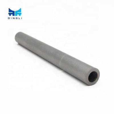 China 100% Ungrounded Virgin Tungsten Carbide Tungsten Cemented Carbide Single Hole Straight Pipe for sale