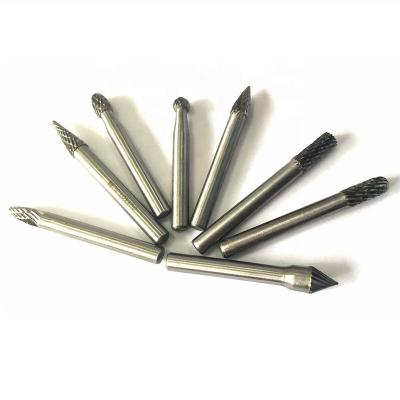 China High Performance Cutting High Quality Rotary Files Tungsten RF-4 Cemented Carbide Diamond Rotary Files And Burs for sale