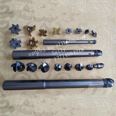 China High Performance Cutting Solid Carbide Locking Type Tool Head, Shank, Tooth Holder for sale