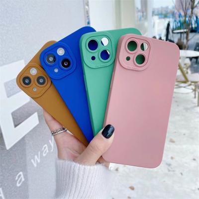 China Cany Color Shockproof Silicone Phone Case For iPhone 13 Mini New 2022 Mobile Case Angel Eyes Cover For iPhone Fashion Mobile Phone Cover for sale