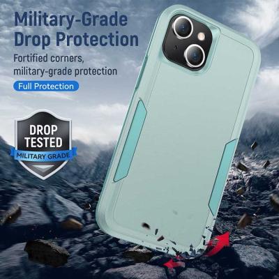 China Dual Shockproof Mix Colors Cell Phone Accessories Case For iPhone 13 Mini Plastic Mobile Case For iPhone 13 Empty Phone Cases for sale