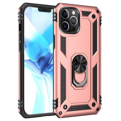 China Shockproof Cell Phone Accessories Ring Phone Case For Hybrid Military iPhone 11 Pro Max Case Shockproof Phone Cover For iPhone Fundas Coque for sale