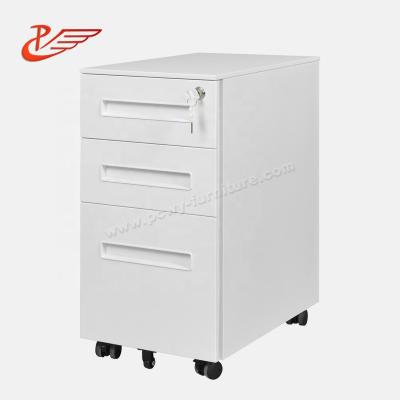 China Adjustable Office Furniture (Size) 3 Drawers Metal Cabinet for sale