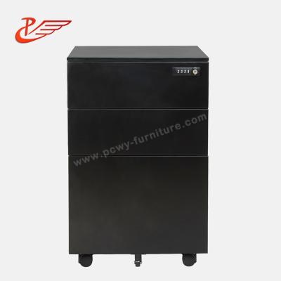 China Wholesale Chinese Mobile Filing Cabinet Factory Combination Lock Pedestal / Filing Cabinet for sale