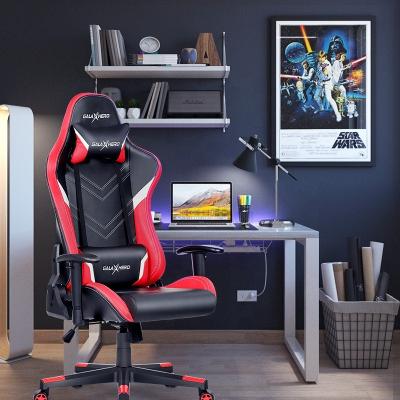 China Gaming Chair (Height)Adjustable Headrest Pillow Ergonomic Office With Lumbar Support for sale