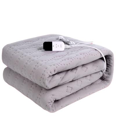 China Anti-Static warm electric blanket fleece electric blanket throw blanket for sale