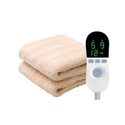 China Anti-Static warm hot sale electric heated blanket syy electric blankets for winter for sale