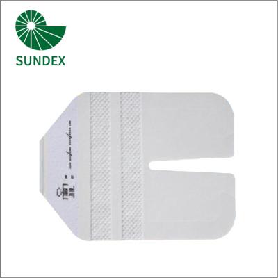 China Disposable Waterproof Transparent Spunlace IV Cannula IV Cannula Dressing Cover Nonwoven for sale