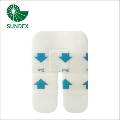 China Disposable Waterproof Transparent Spunlace IV Cannula IV Cannula Dressing Cover Nonwoven for sale