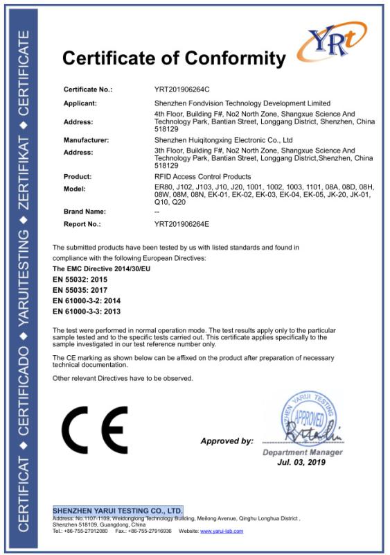 CE - Arcreat Technology Co., Ltd.