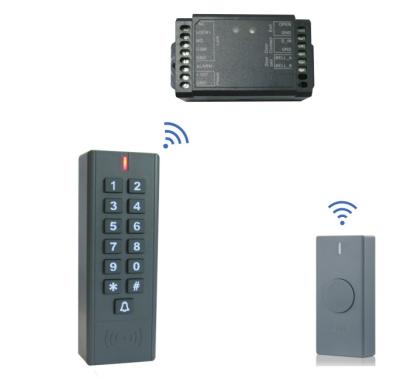 China Wireless EM Kit 125Khz 13.56MHZ Access Control App Lock Door Lock Keypad Waterproof/Waterproof RFID Card Wireless Access Control for sale