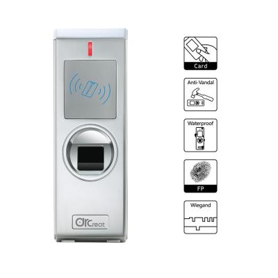 China Unique Quality Guaranteed Waterproof/Waterproof Metal Door Lock Fingerprint Access Control System for sale