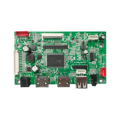 China JX-2556-2HU monitoring card computer / expandable type-c compatible motherboard LVDS screen controller with 2*HD+MI product factory 10.1~47inch for sale