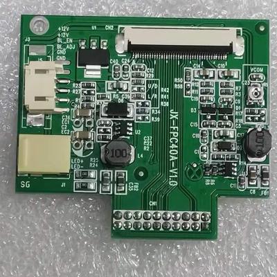 China Industrial Screen Converter LVDS Signals to LCD LVDS FPC40pin Conversion Board Small Size Signal Converter Include Vcom Vgl Vgh Vgama for sale