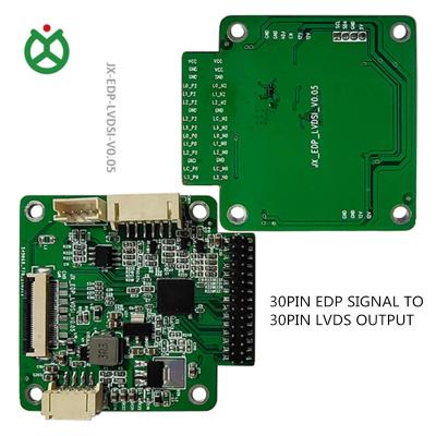 China JX-30Pin Screen Industrial Computer Signal to 30Pin LVDS Screen Output Computer to LVDS Signal Adapter Board for sale