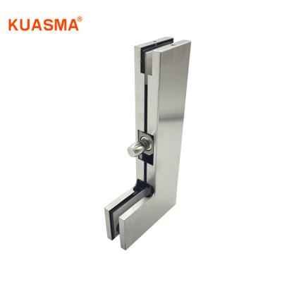 China Modern Quality Big  L Tempered Glass Door Hardware Patch Fitting for sale