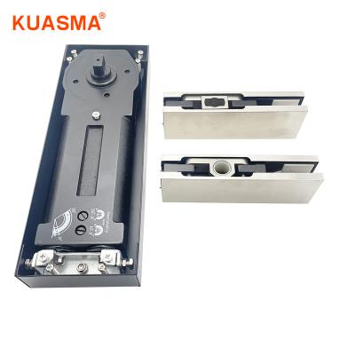 China Modern Good quality Door Control Hardware 304 Stainless Steel Cover Plate Glass Door Universal Floor Spring for sale