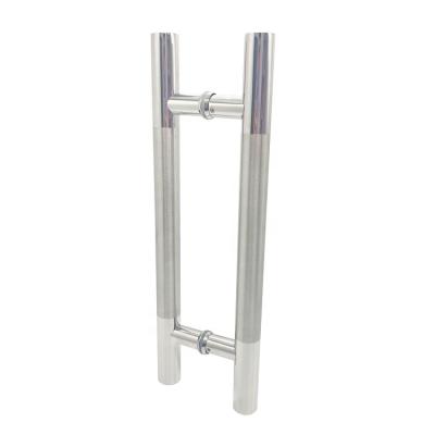 China Modern Low Price 450MM Stainless Steel  Professional Manufacturer Glass Door Handle for sale