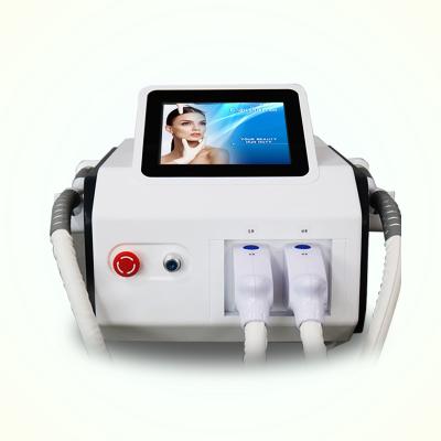 China Hair Removal 2 Handles More Shots Time Portable IPL Hair Laser Removal / Portable IPL Laser Hair Removal Device for sale