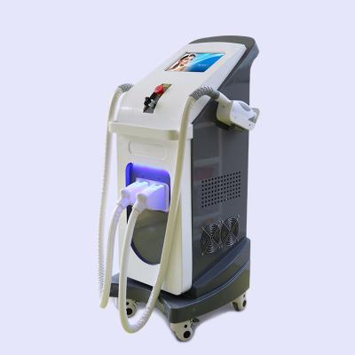 China Skin Revitalizer 2021 Newest 2 in 1 Vertical Nd Yag IPL Permanent Hair Removal Laser Machine Price for sale