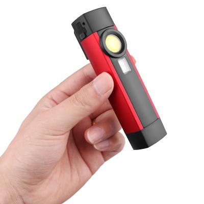 China Portable COB XPE LED Flashlight USB Rechargeable Torch Light 4 UV Modes Camping Lighting Working Light With Magnet for sale