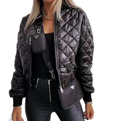 China Waterproof YZ Fashion Accessories And Winter Women Bomber Jacket for sale