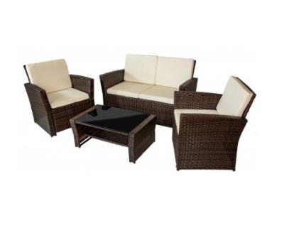 China Modern outdoor sofa dining set outdoor furniture garden furniture sofa set ratan furniture set for sale