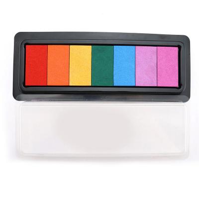 China School Factory Price Washable Oil Based Non-Toxic Dye Rectangle Fingerprint Ink Pad for sale