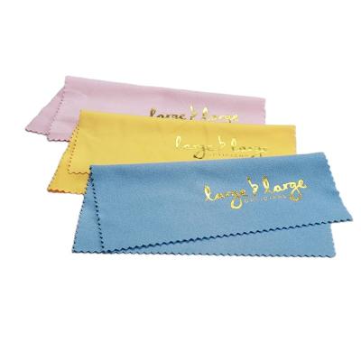 China Gold Stamping Protective Stock Cleaning Cloth With Logo Gold Stamping Telescope Cloth Roll Ribbon Stamping Camera Cleaning Cloth With Logo for sale