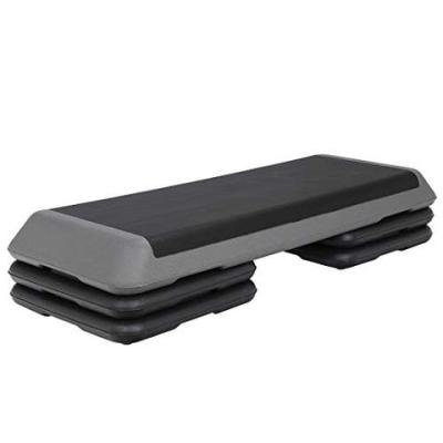 China Wholesale Adjustable 43 Inch Aerobic Step Fitness Step Boards Durable Aerobic Gym Workout Exercise for sale