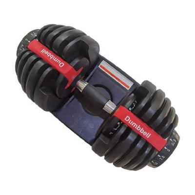 China Commercial Use Adjustable 40kg 24kg Dumbbell Adjustable Dumbbell Rack for sale