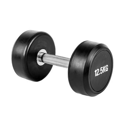 China Custom Wholesale 2.5 Kg 5 Kg 7.5 Kg10kg Dumbbells Hexagon Weights Logo Gym Fitness Equipment Cheap Home Rubber Free Dumbbell for sale