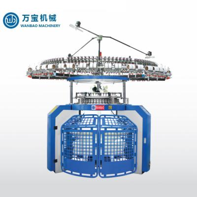 China WANBAO Single Sided Plush Terry Single Jersey Circular Knitting Weft Machine for sale