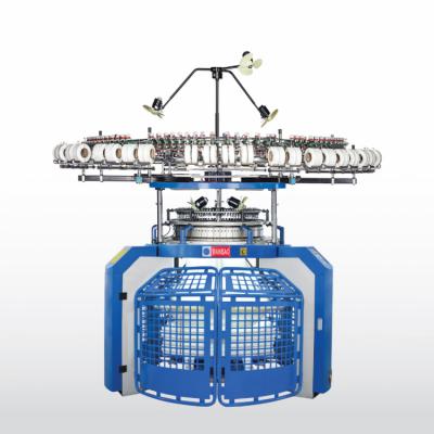 China WANBAO 3 Yarn Fleece Weft Fabric Computerized Circular Knitting Machine for sale