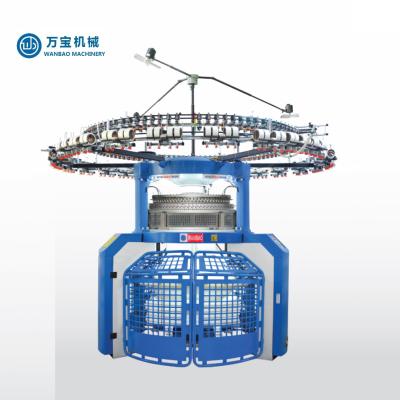 China WANBAO Double Weft Jersey Computerized Jacquard Knitting Machine Circular Knitting Machine for sale