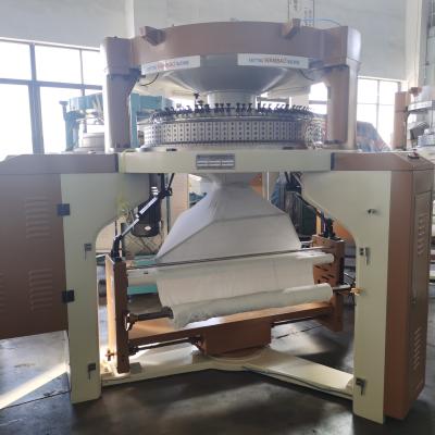 China WANBAO Double Weft Jersey Tie Culf Rib Interlock Circular Knitting Jaycard Fabric Cloth Making Machine for sale