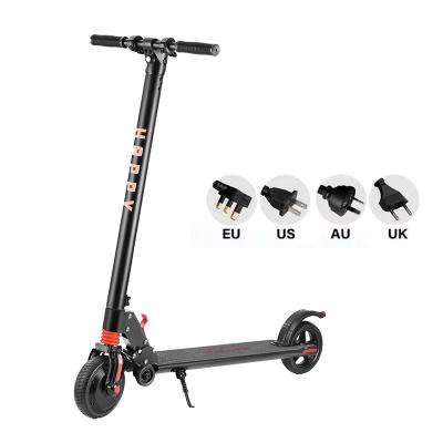 China New Design Unisex Foldable Waterproof Skateboard 24V 24km/h Foldable Electric Scooter For Adults for sale