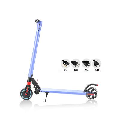 China Aluminum Alloy High Speed ​​Electric Scooter 22.2V Motorcycle With 180W Electric Bike Blue Scooter For Sale for sale