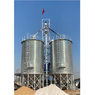 China Machinery Repair Shops Wheat Used Corrugated Steel Silo Grain Storage Tank Silo for sale