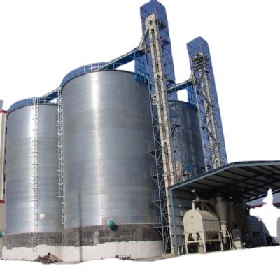 China Storage Silos Grain Silos Galvanized Steel Assembled Silos Flat Bottom Silos for sale