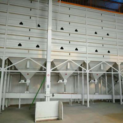 China Agriculture Industry Grain Storage Systems Steel Silos For Indoor Flour Carbon Steel Flour Storage Square Silo for sale